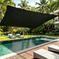 Lcogd 10x6ft 85% Black Sun Shade Cloth with Rustproof Brass Grommets - UV Block Mesh for Garden, Greenhouse, Patio, Pergola & Plant Cover