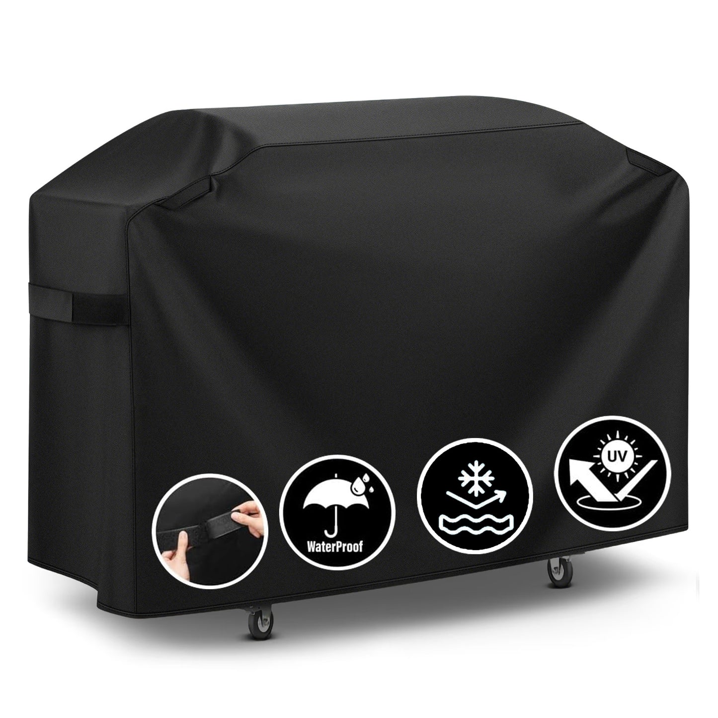 LCGOD All-Weather Grill Cover for Blackstone 36" Griddles - Waterproof UV Protection with Adjustable Straps for Models 5482/1899/1902