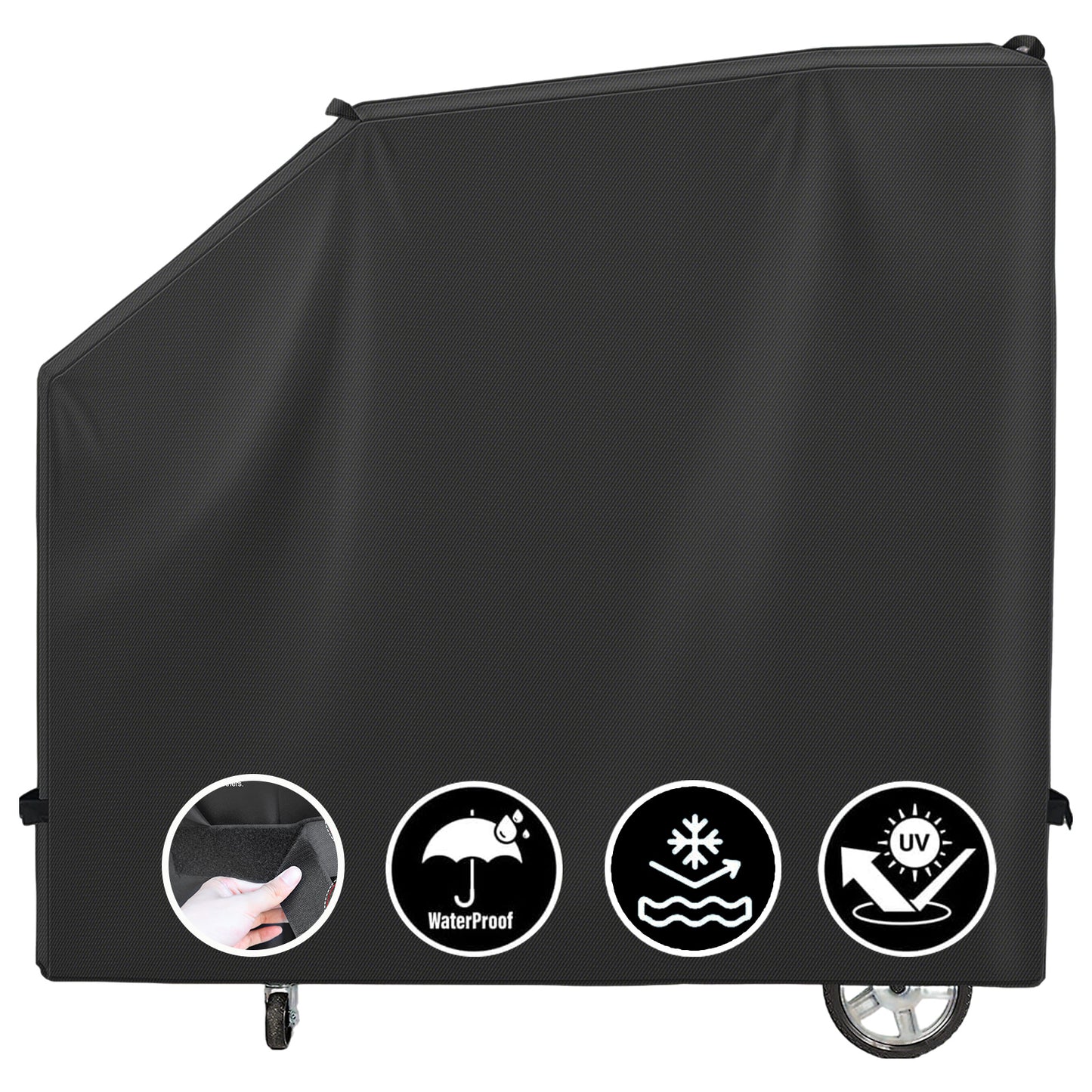 LCGOD Heavy Duty Grill Cover for Pit Boss Lexington - 600D Waterproof Wood Pellet Smoker Cover Fits Lexington 500, 540, Pro 600 & Tailgater
