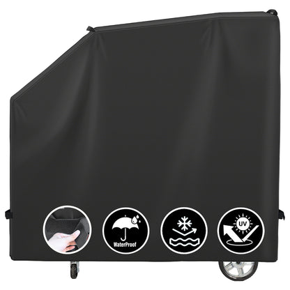 LCGOD Heavy Duty Grill Cover for Pit Boss Lexington - 600D Waterproof Wood Pellet Smoker Cover Fits Lexington 500, 540, Pro 600 & Tailgater