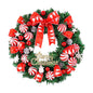 HioHa Christmas Wreaths & Fall Wreath for Front Door, 16-inch Artificial Decor with Pine Cones & Berries for Indoor Outdoor Use