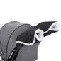 HioHa Stroller Hand Muff Warmer for Parents, Winter Pushchair Accessory Fits Most Buggies & Bike Trailers, Black