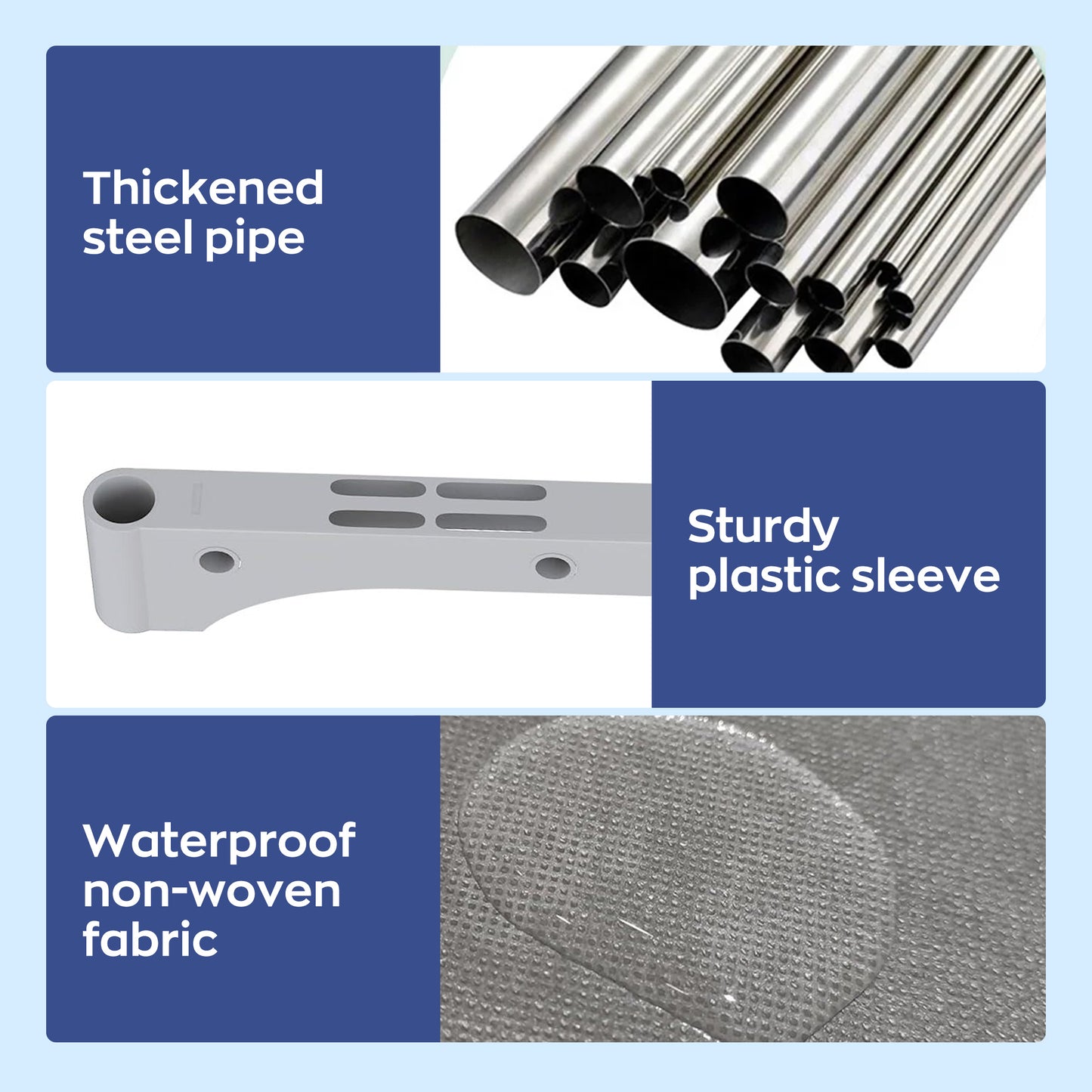 HioHa 5 Shelf Bookcase, 53 Inch Tall Open Industrial Standing Bookshelf Large Storage for Home Office, Living Room, Bed Room, Grey