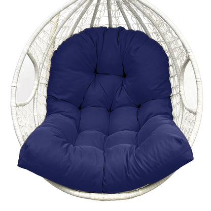 LCGOD 4" Thick Egg Chair Cushion, PP Cotton Filling, Removable Waterproof Cover, Non-Slip for Hanging Swing, Patio Garden & Indoor Lounger