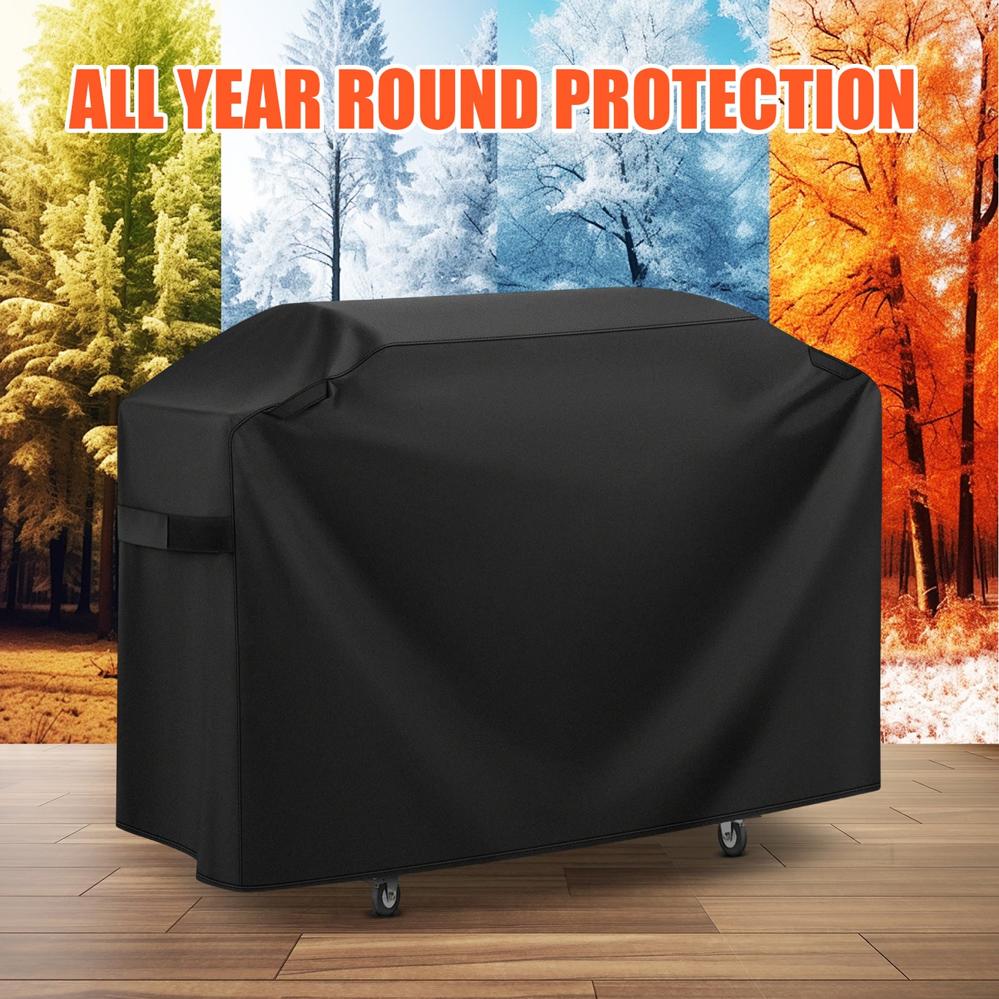 LCGOD All-Weather Grill Cover for Blackstone 36" Griddles - Waterproof UV Protection with Adjustable Straps for Models 5482/1899/1902