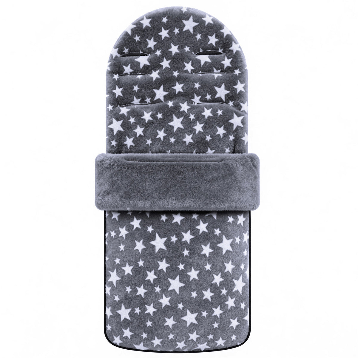 HioHa Universal Baby Stroller Footmuff, Winter Warm Pram Foot Sack with 5-Point Harness Opening, Windproof & Water-Resistant, Machine Washable Cozy Liner for Newborn to Toddler, Fits Most Strollers