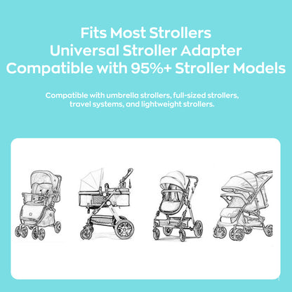 HioHa Universal Baby Stroller Footmuff, Winter Warm Pram Sack with 5-Point Harness Opening, Windproof & Water-Resistant, Machine Washable Cosy Liner for Newborn to Toddler, Fits Most Strollers Grey