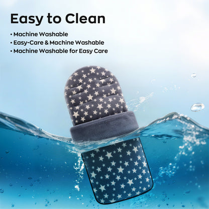 HioHa Universal Baby Stroller Footmuff, Winter Warm Pram Foot Sack with 5-Point Harness Opening, Windproof & Water-Resistant, Machine Washable Cozy Liner for Newborn to Toddler, Fits Most Strollers
