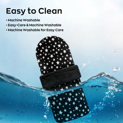 HioHa Universal Baby Stroller Footmuff, Winter Warm Pram Foot Sack with 5-Point Harness Opening, Windproof & Water-Resistant, Machine Washable Cozy Liner for Newborn to Toddler, Fits Most Strollers